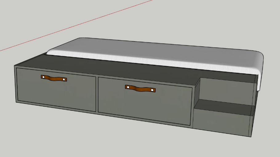 vtwonen Stage Bed 80 x 200 cm