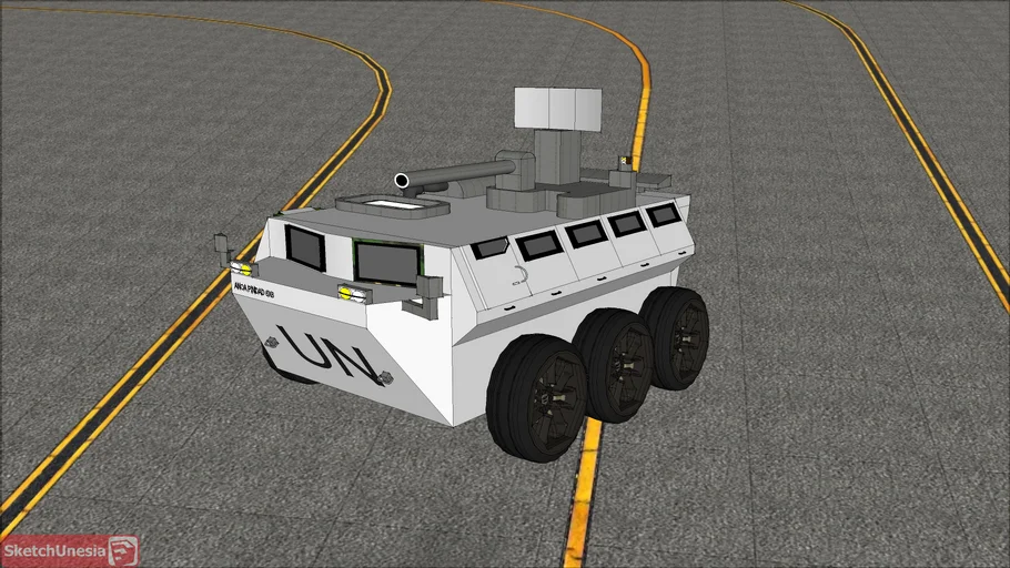 ANOA Pindad 6X6 UN Vehicle Type