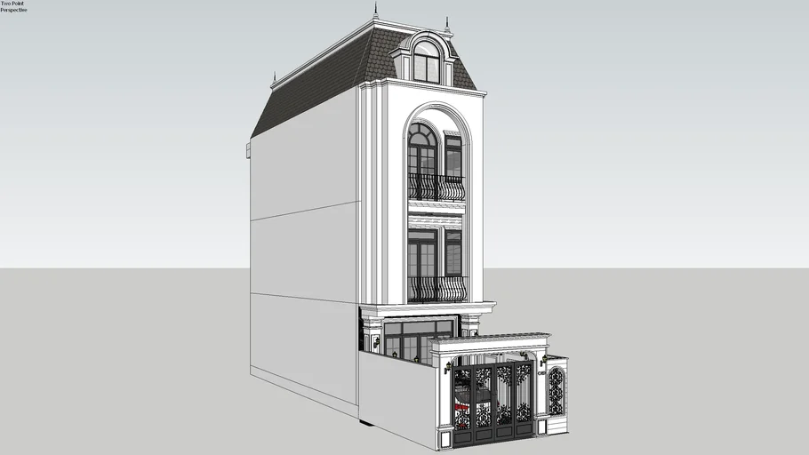 NEOCLASSICAL STYLE HOUSE
