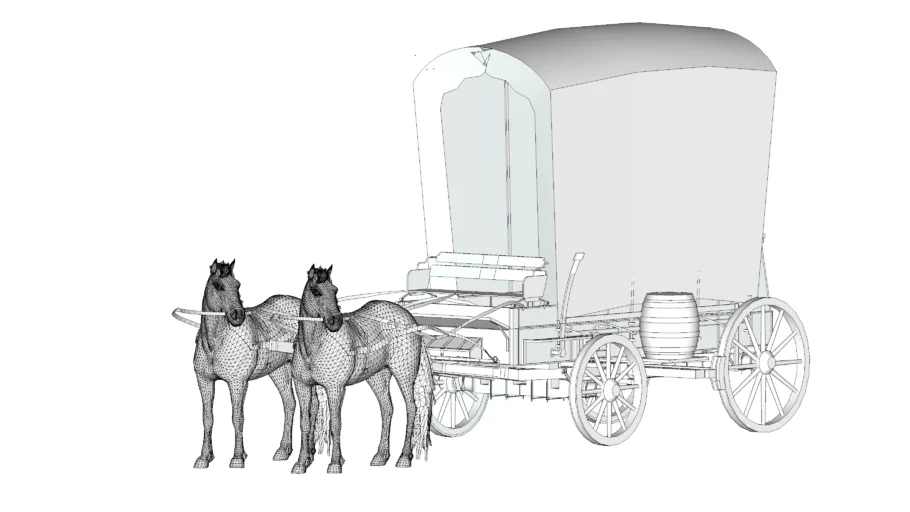 Covered wagon