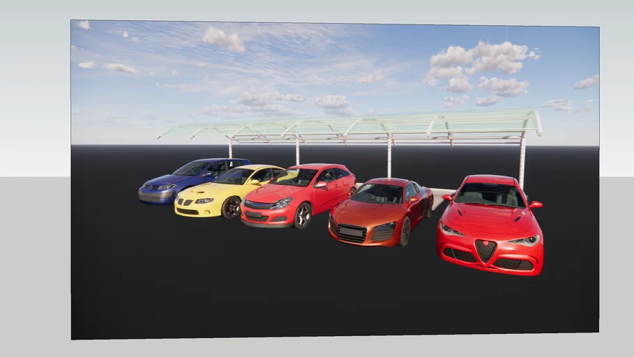 TENSILE CAR ROOF