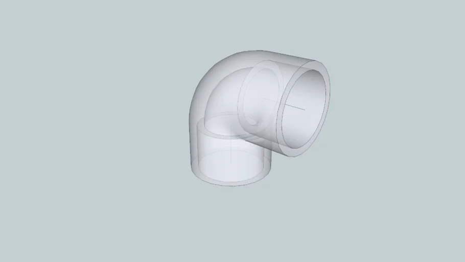 3/4 inch PVC 90