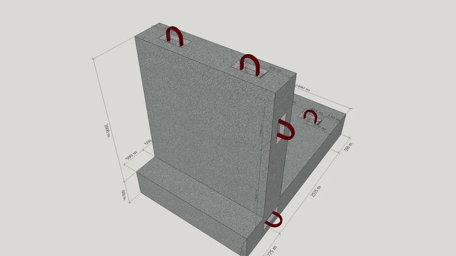 L-Wall | 3D Warehouse