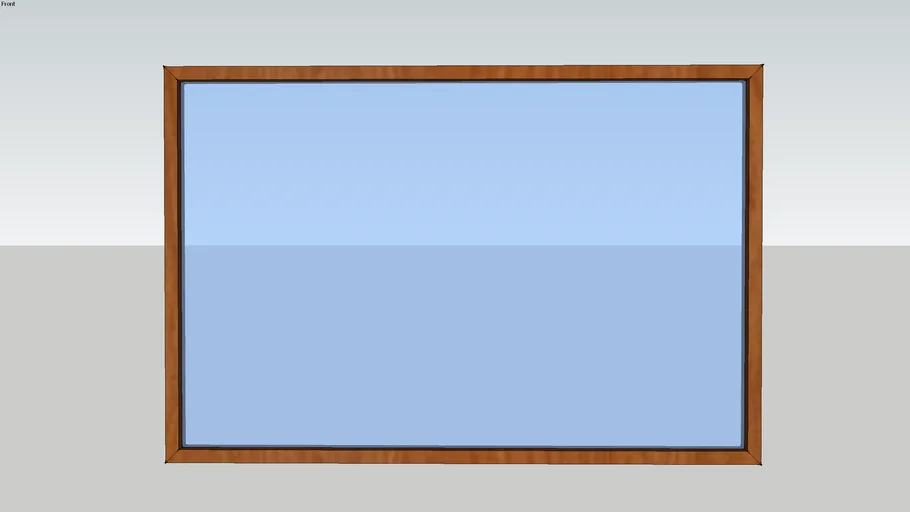 Fixed window 1800 X 1200 | 3D Warehouse