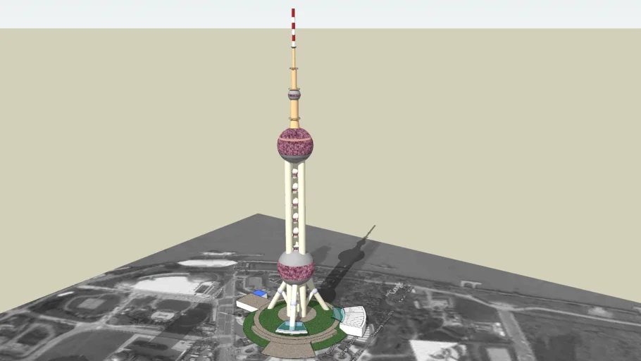 东方明珠塔 (The Oriental Pearl Tower)