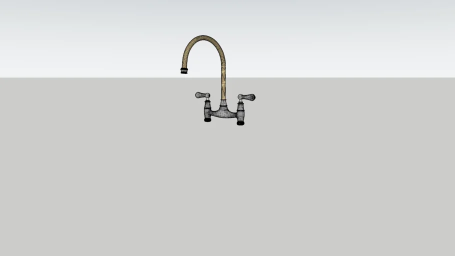 Georgian Era Bridge Kitchen Faucet