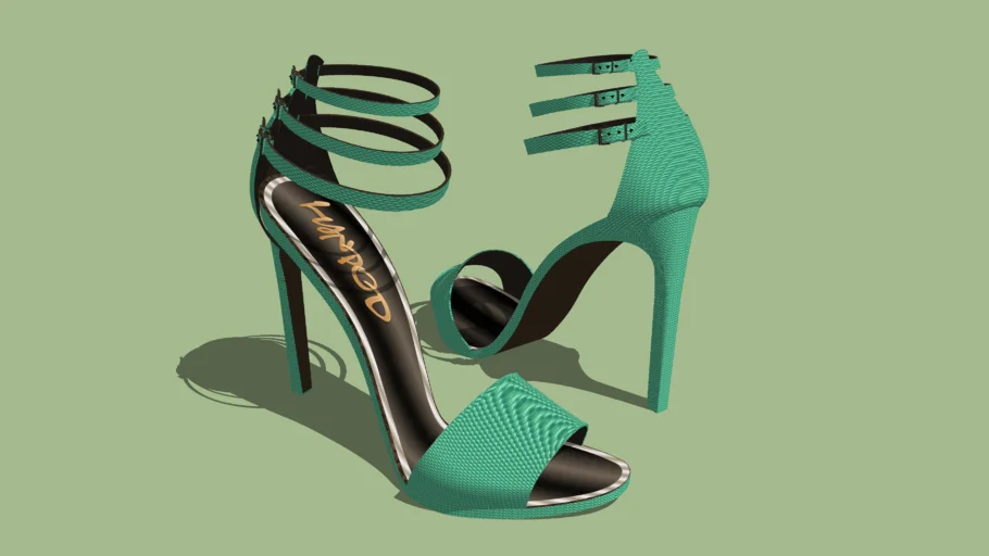 "Gucci"... 3 Strap Heel's.. 5 of 5 Colours..