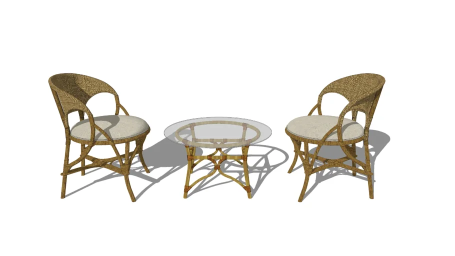 rattan chairs 45