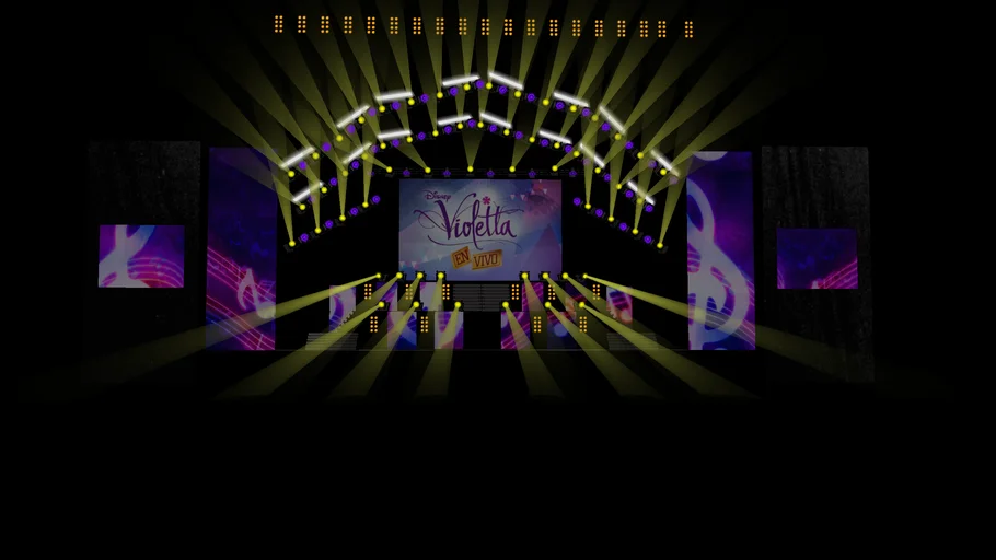 Escenario "Violetta en vivo"
