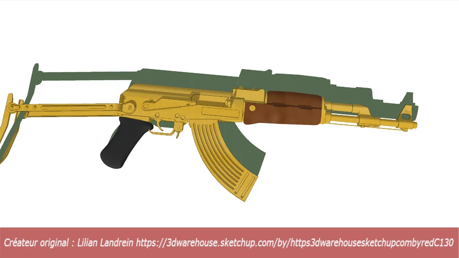 Golden AK-47