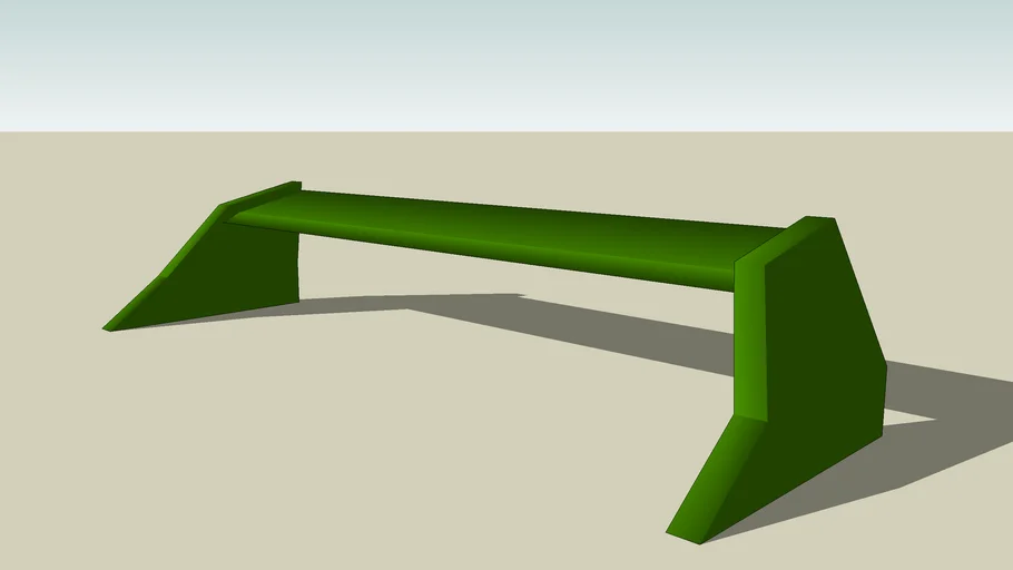 Rear spoiler