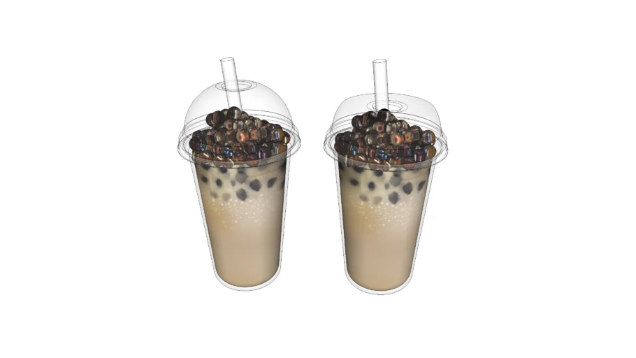 ชานมไข่มุก Bubble Mike Tea Model by Pooh