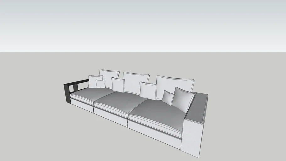 FLEXFORM - GROUNDPIECE SOFA