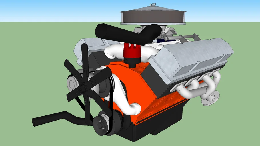 GM 454 big block V8