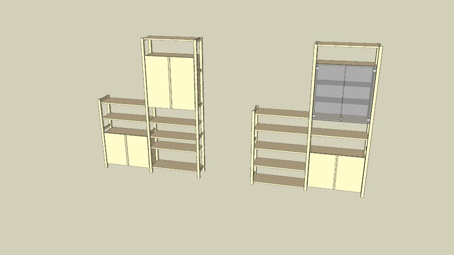 IKEA IVAR shelves