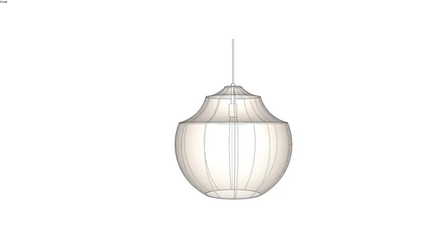 Lampa wisząca z siateczki Beau