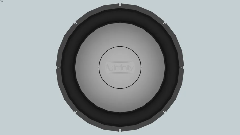 infinity 1260w/1262w 12" subwoofer
