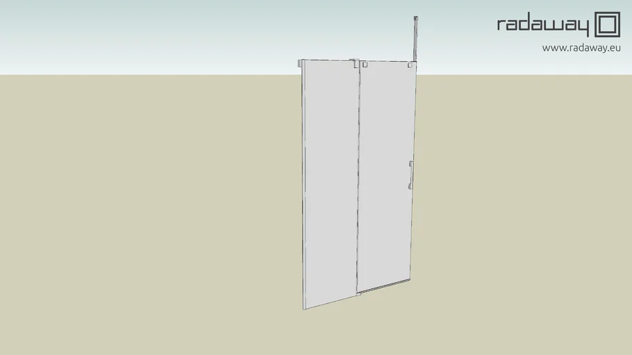 Espera Pro Walk-in - shower enclosure