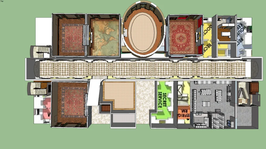 the whitehouse basement floor