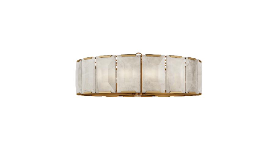 Lustre Marmo M - Foco Metallo