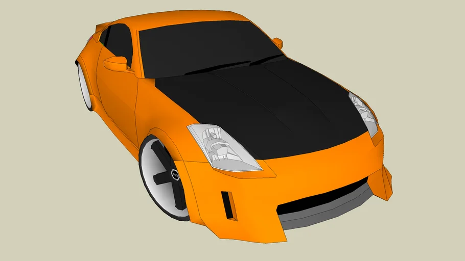 Tuned Nissan 350z