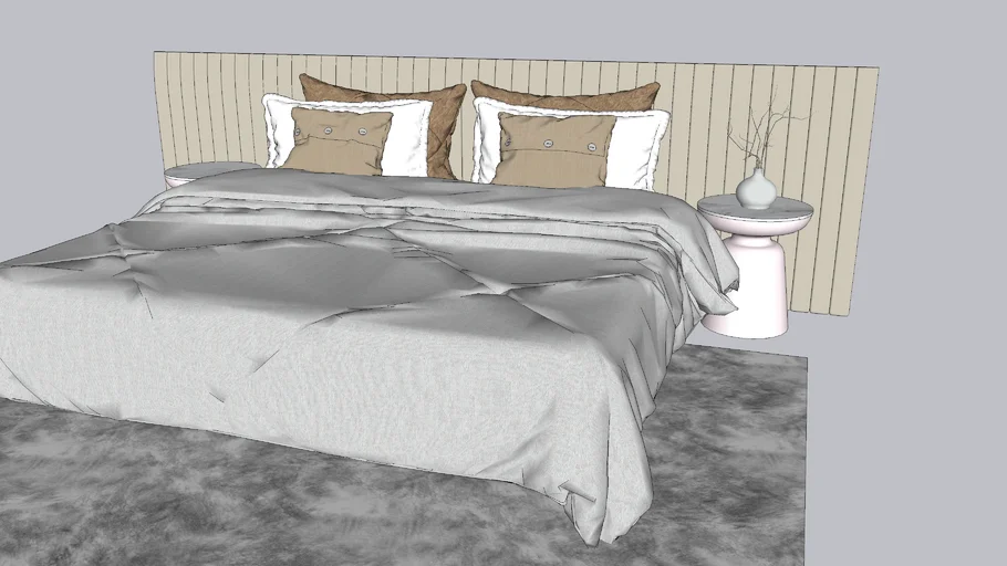modern bed