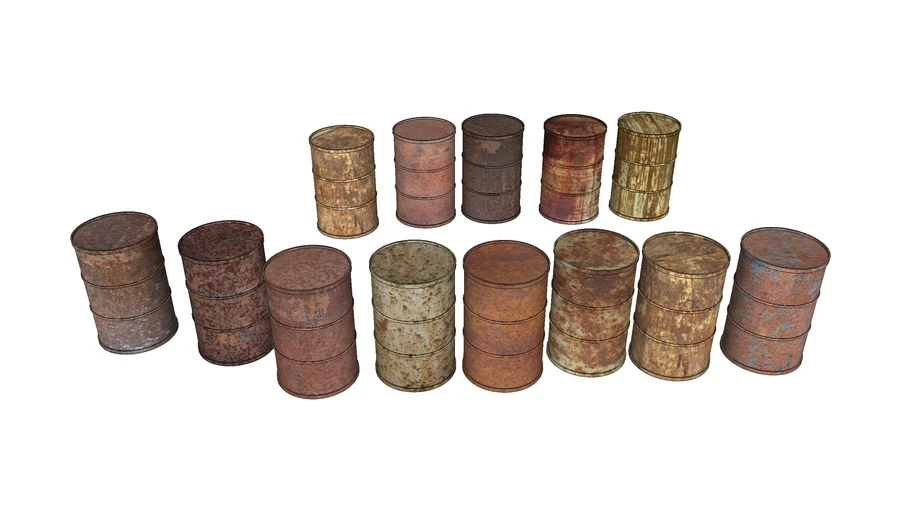 Oil barrels