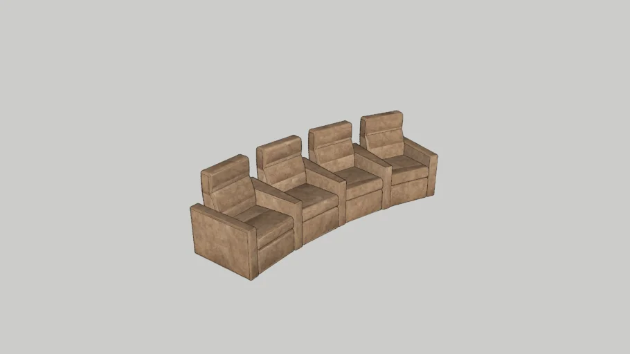 Recliner 4 Seater