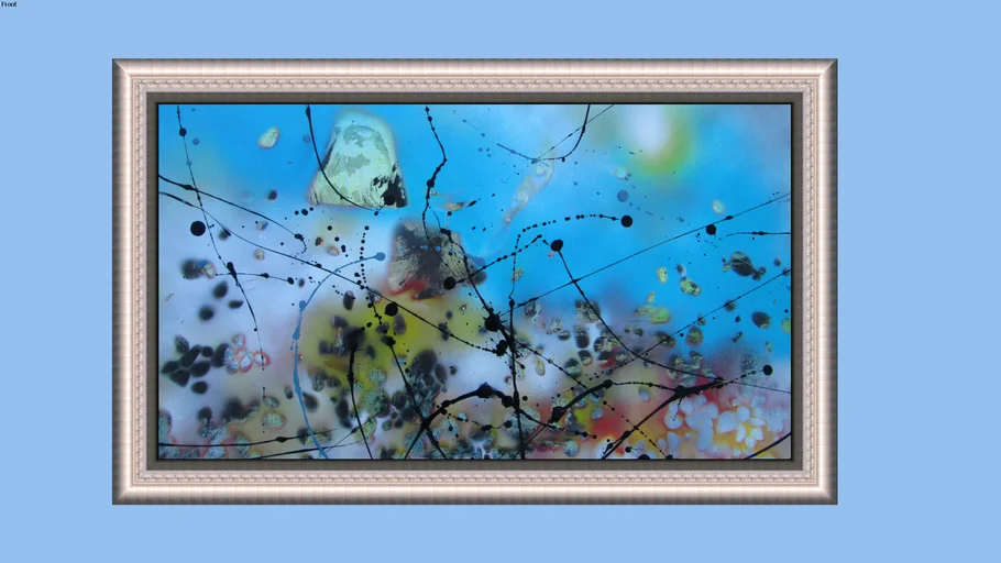 Painting in frame