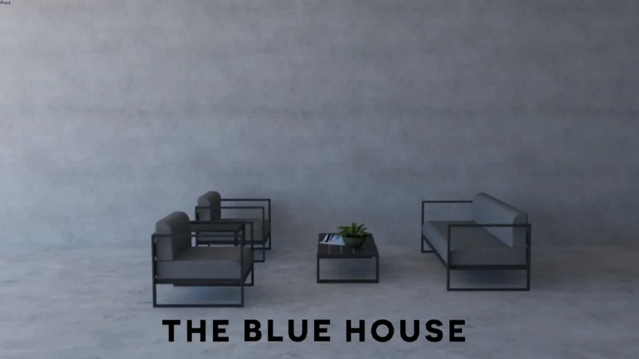 SALA DE EXTERIOR - THE BLUE HOUSE