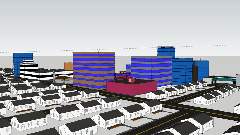 small city | 3D Warehouse