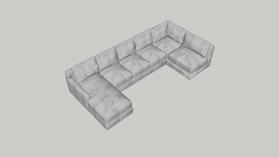 u shaped sofa