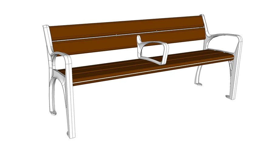 MBE-0870-00026 Backed Bench