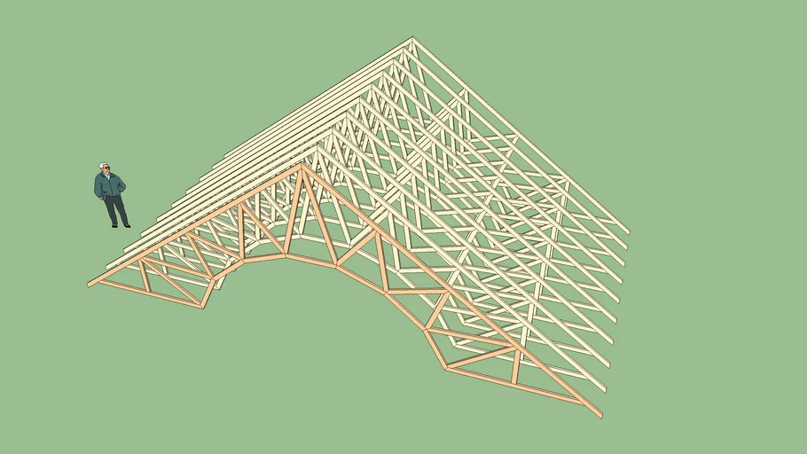32' Barrel Vault Truss