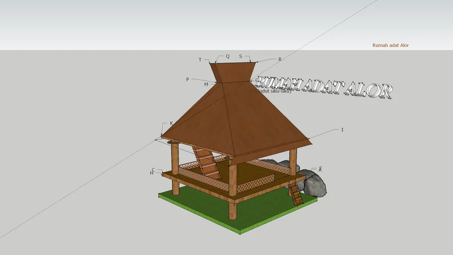 Rumah Adat Alor - Jeremiah