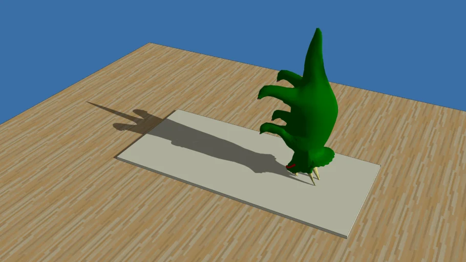 Triceratops Doing Yoga