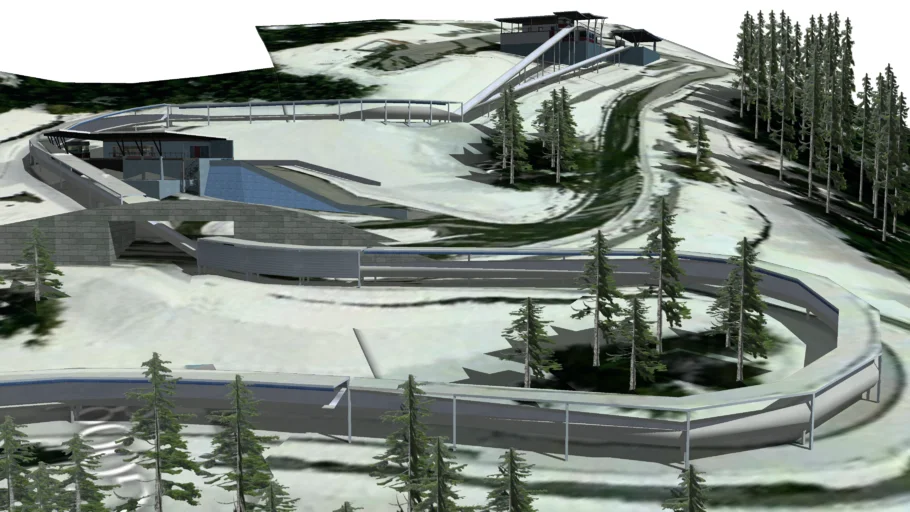 Whistler Sliding Centre - Bobsled Course