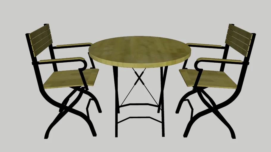 3 piece cafe set