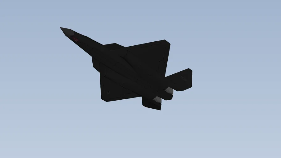 Yf 23 With Thrust Vectoring and 3 Payload Bays