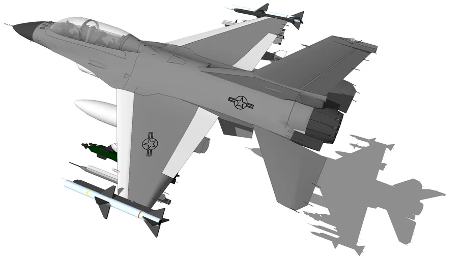 Aircraft- General Dynamics F-16D Fighting Falcon