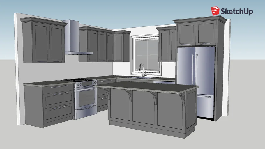 kitchen 2 | 3D Warehouse