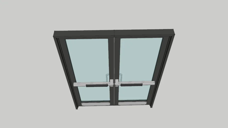 Storefront Double Door