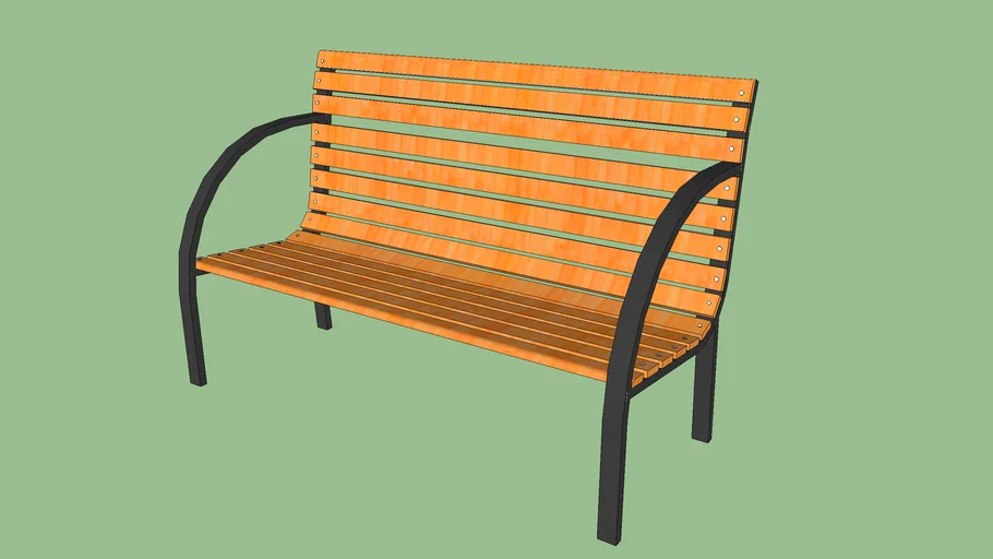 Outdoor bench