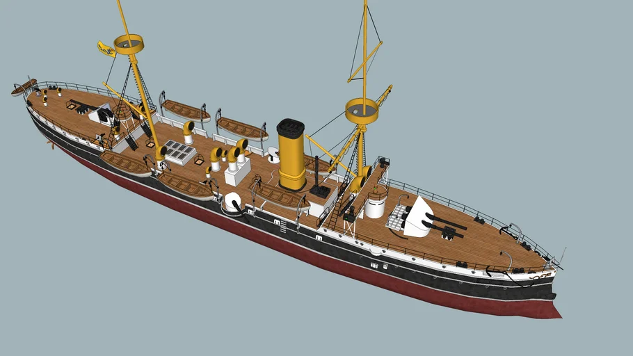 大清帝国水师 致远号 Qing imperial navy  zhiyuan