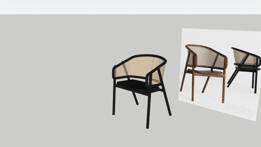 Chair (Rattan mesh)