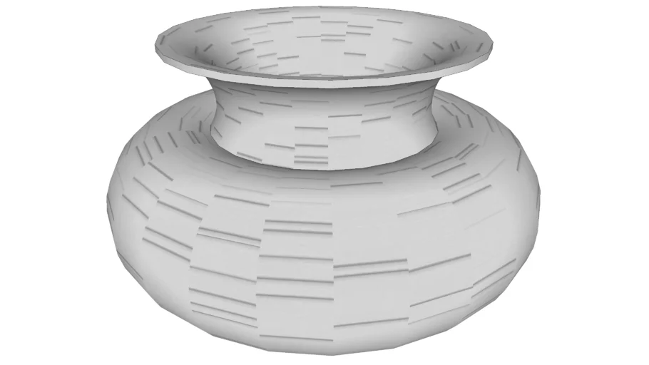 vaso de decoração