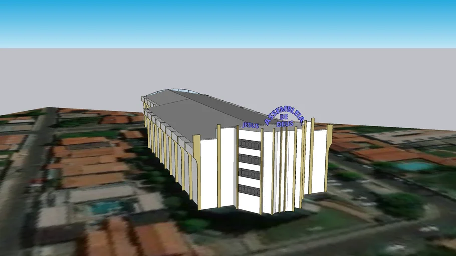 TEMPLO CENTRAL - ASSEMBLEIA DE DEUS IMPERATRIZ - MA - BRASIL