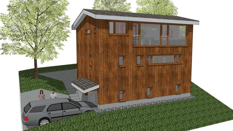 Small house V2, detailed interior