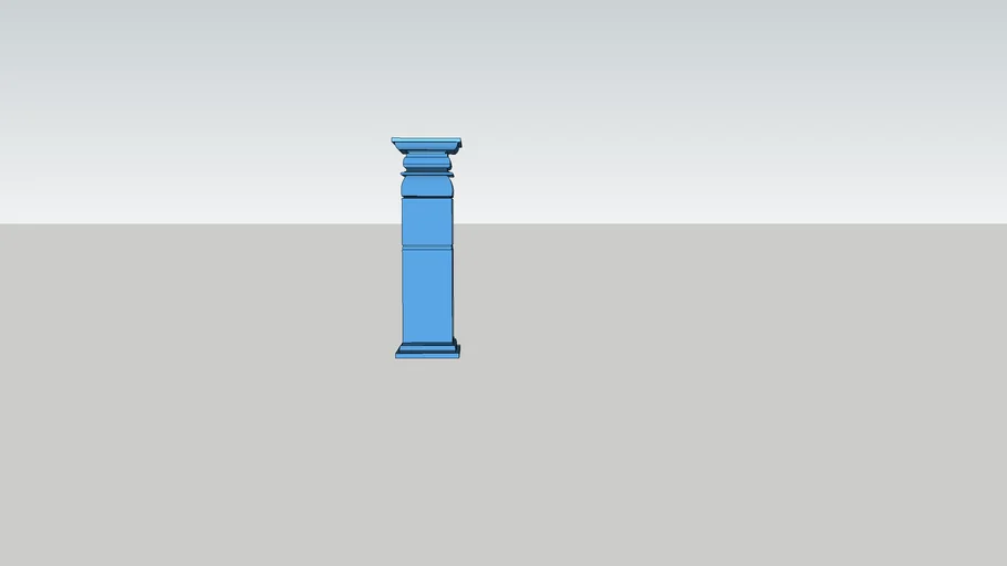 Hindu Temple Pillar