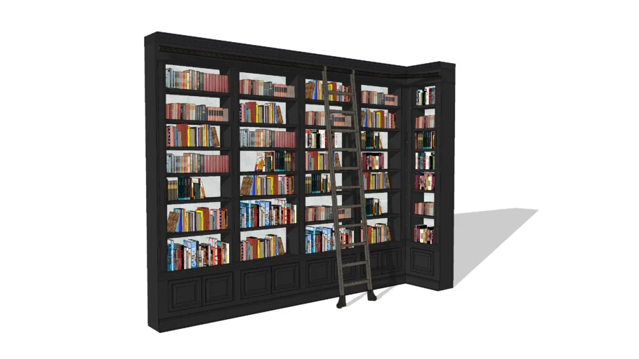 KJ Bookshelf Walls